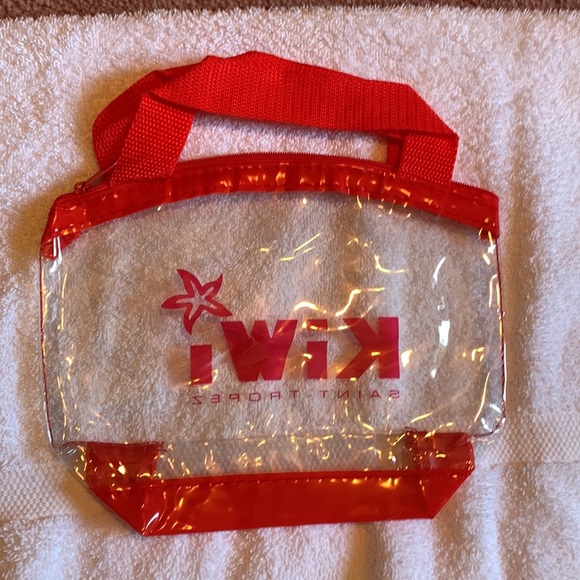 Kiwi Saint Tropez Toiletry/Make Up Pouches with Handles - Picture 9 of 9